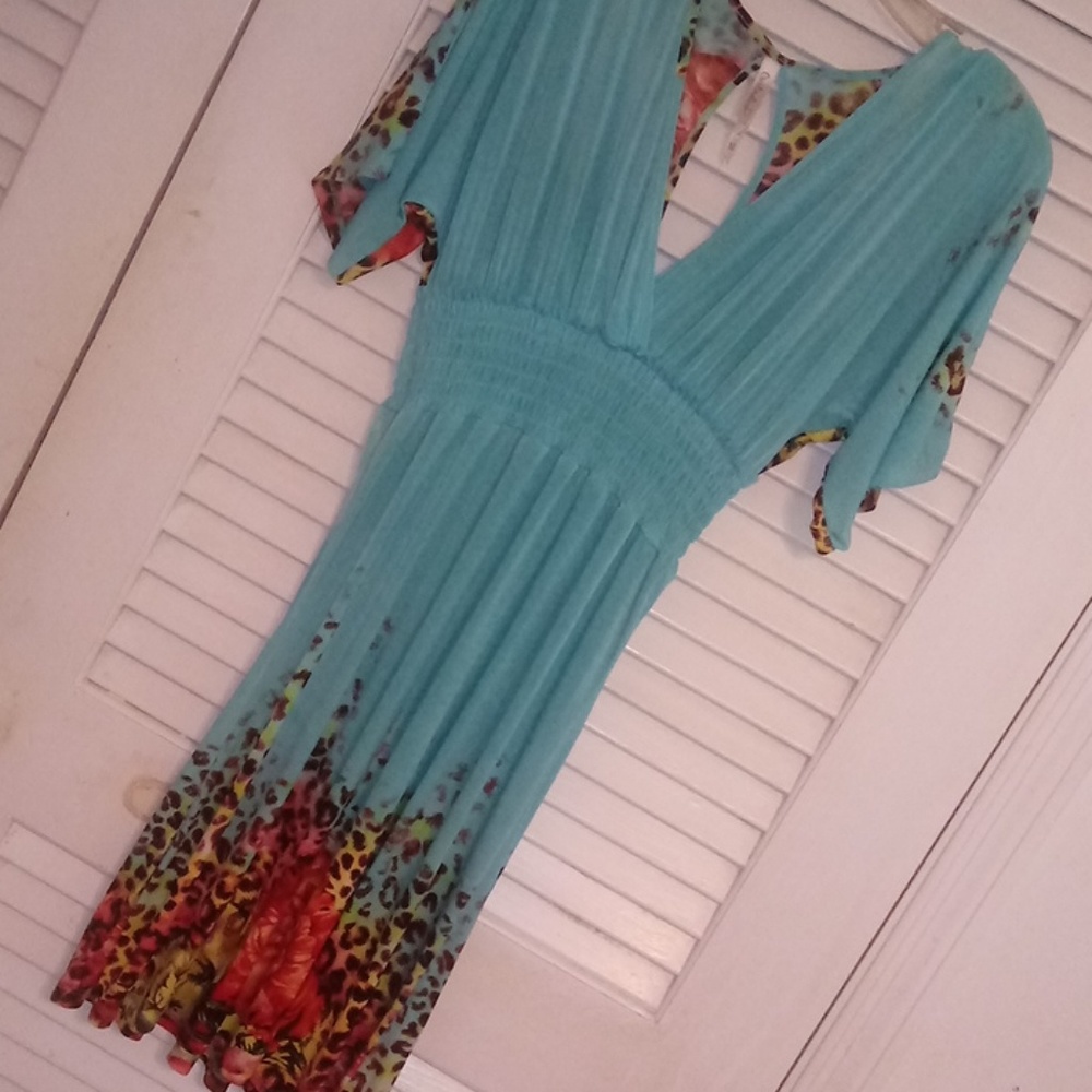Cristinalove turquoise dress